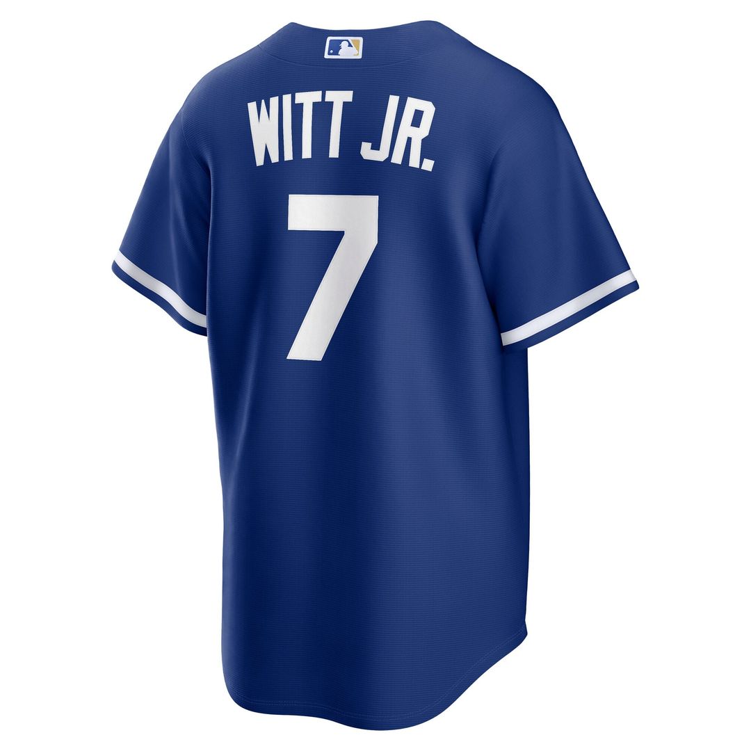 Kansas City Royals Bobby Witt Jr. Royal Alternate Replica Jersey