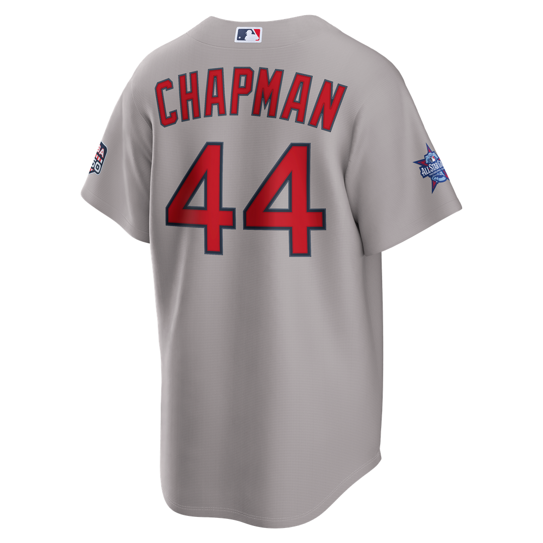 2026 All-Star Game Men's Boston Red Sox Aroldis Chapman Gray Replica Jersey
