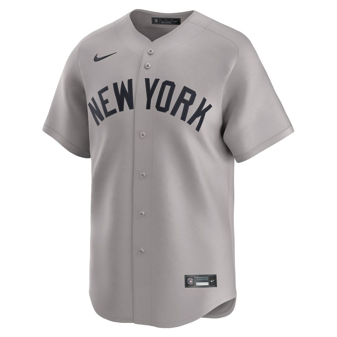 New York Yankees Anthony Volpe Gray Away Limited Player Jersey
