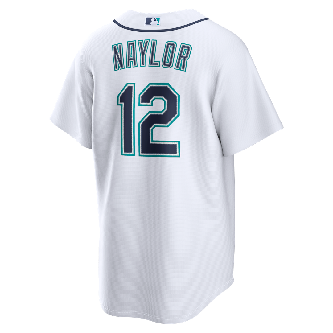 Seattle Mariners Josh Naylor White Home Replica Jersey