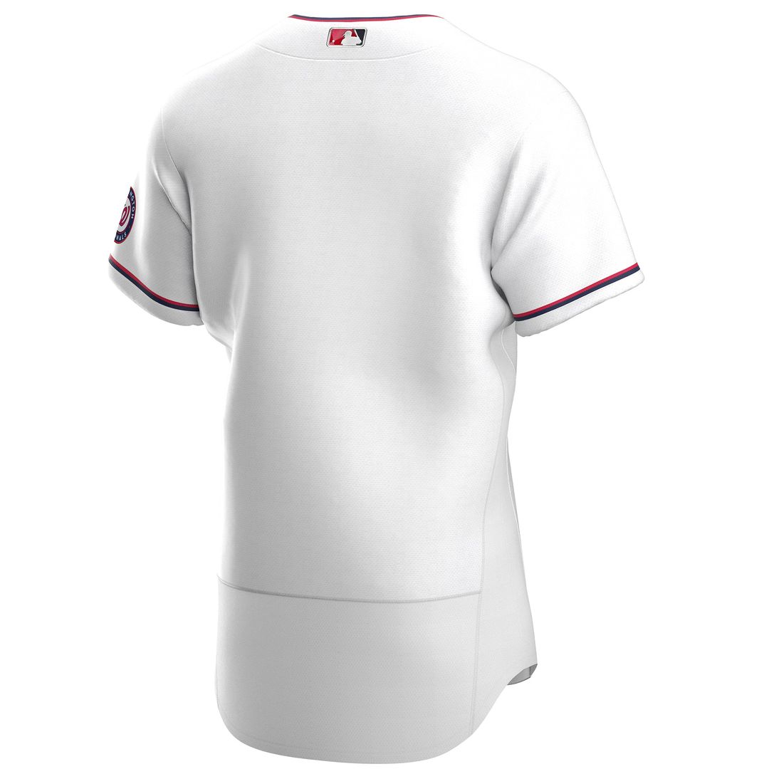 Washington Nationals White Alternate Authentic Team Jersey