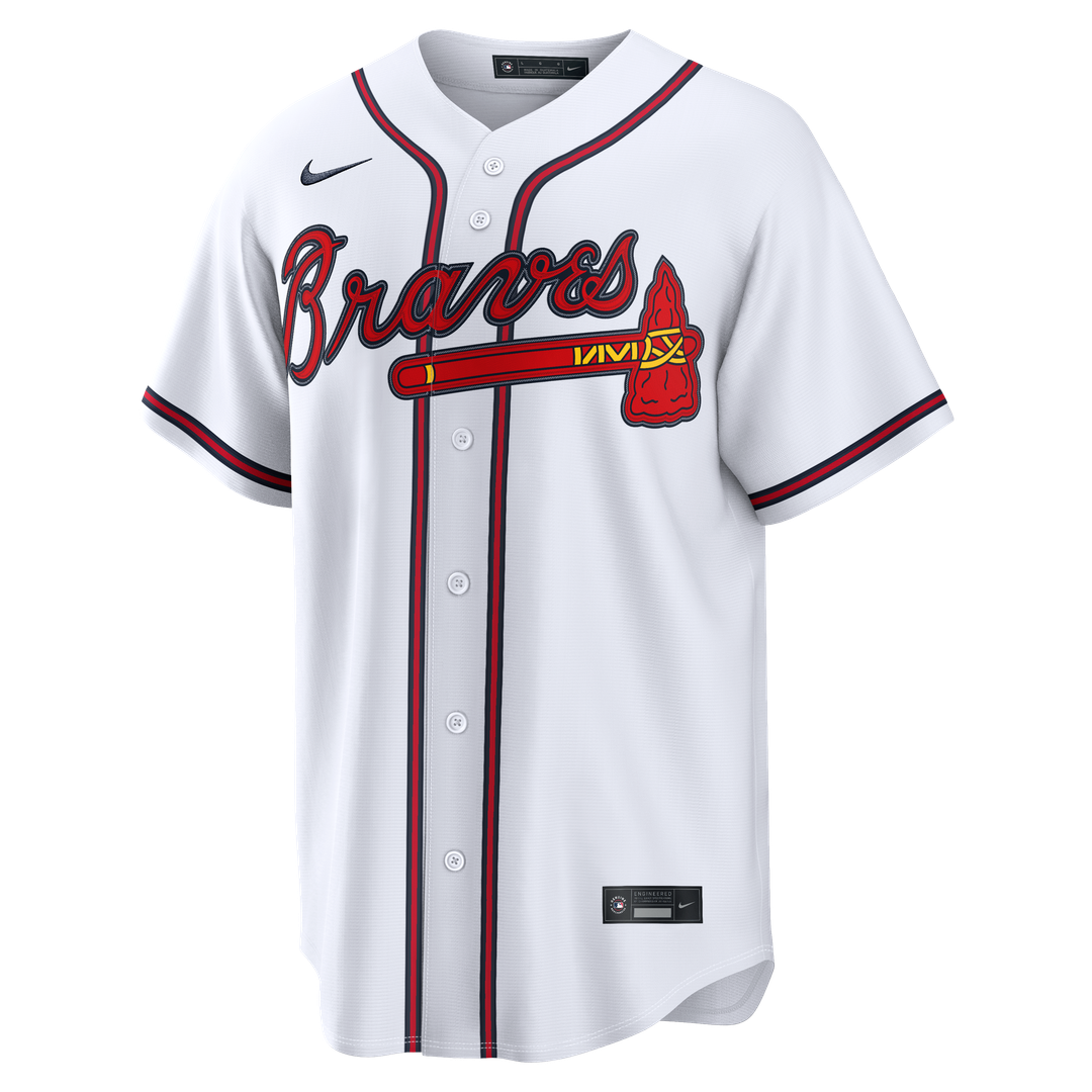 Atlanta Braves Drake Baldwin White Home Replica Jersey