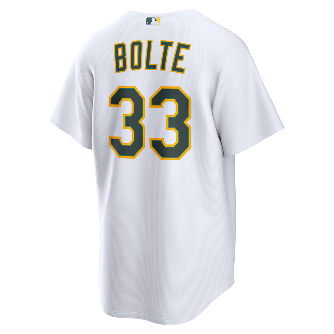 Athletics Henry Bolte White Home Replica Jersey