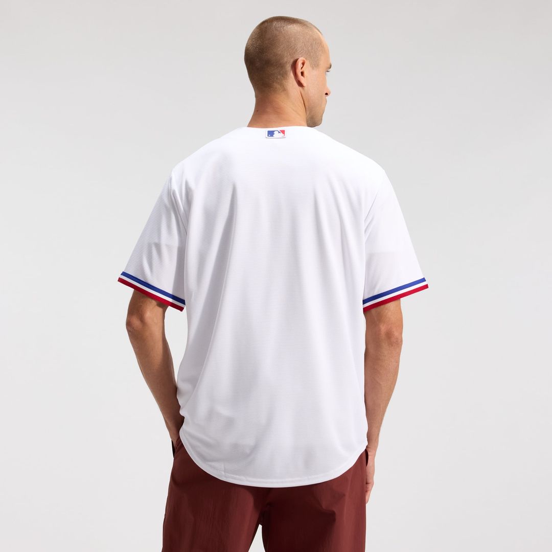 Texas Rangers White Home Replica Team Jersey