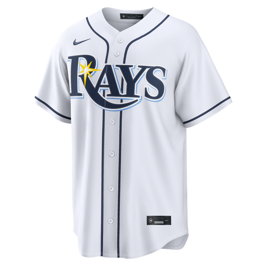 Tampa Bay Rays Freddy Peralta White Home Replica Jersey