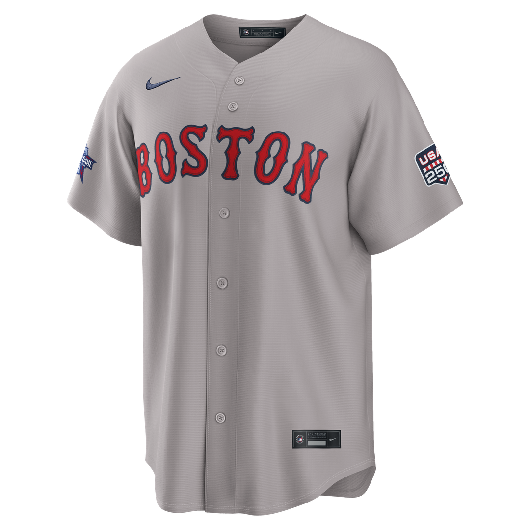 2026 All-Star Game Men's Boston Red Sox Aroldis Chapman Gray Replica Jersey