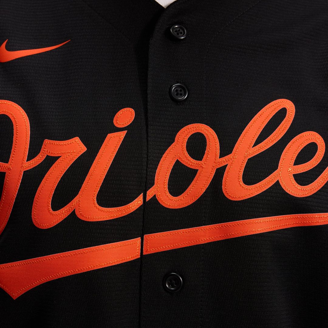 Baltimore Orioles Black Alternate Replica Team Jersey