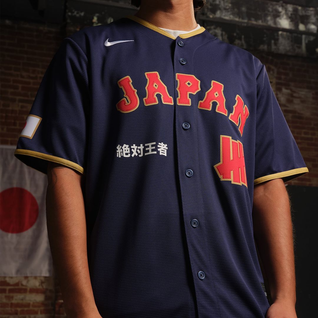 Japan Baseball x Undefeated Navy 2026 World Baseball Classic Stadium Jersey