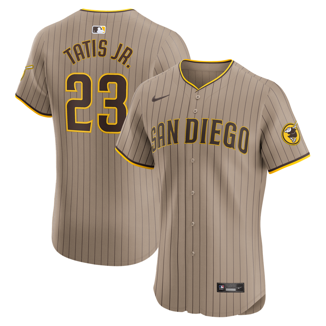 San Diego Padres Fernando Tatis Jr. White Home Elite Jersey