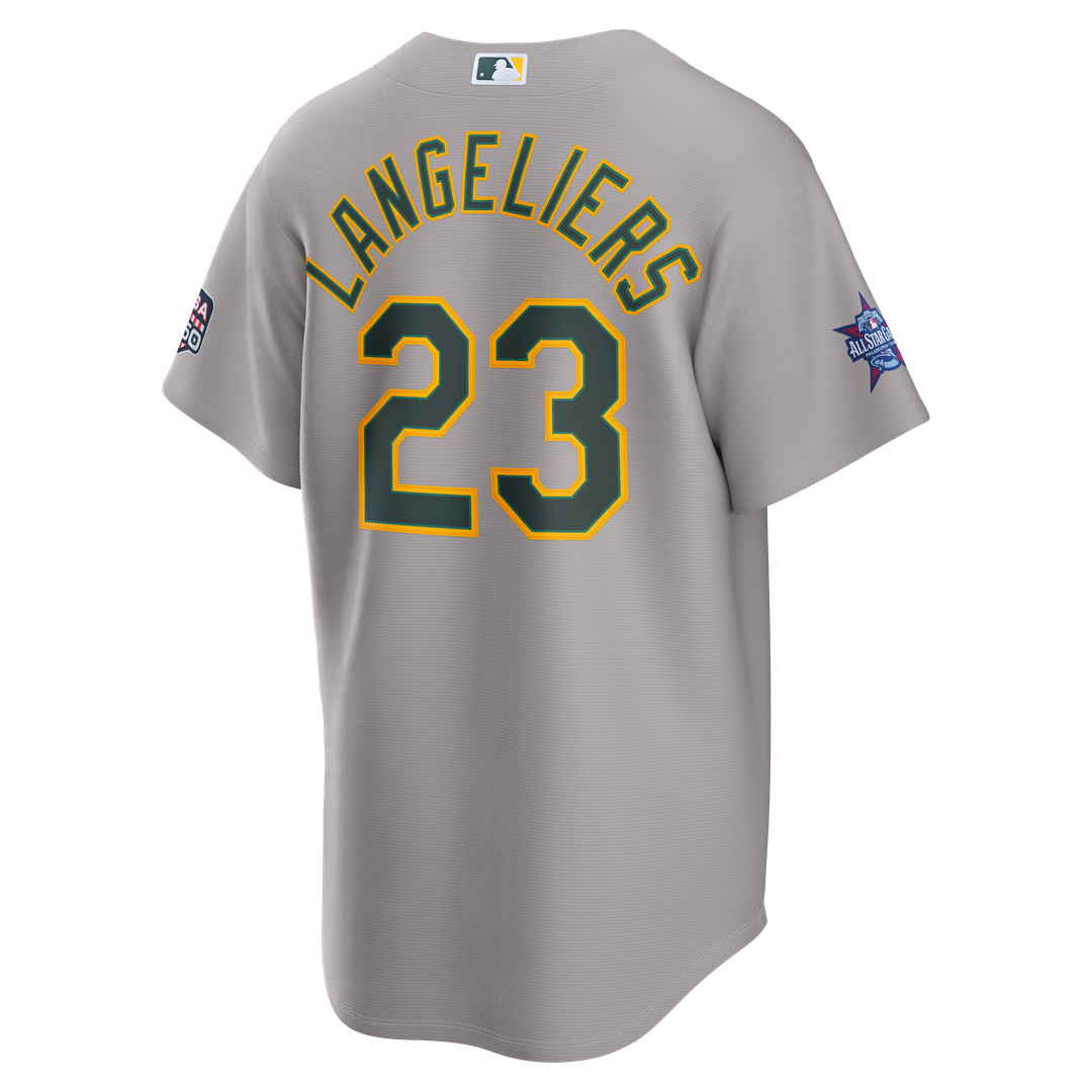 2026 All-Star Game Men's Athletics Shea Langeliers Gray Replica Jersey
