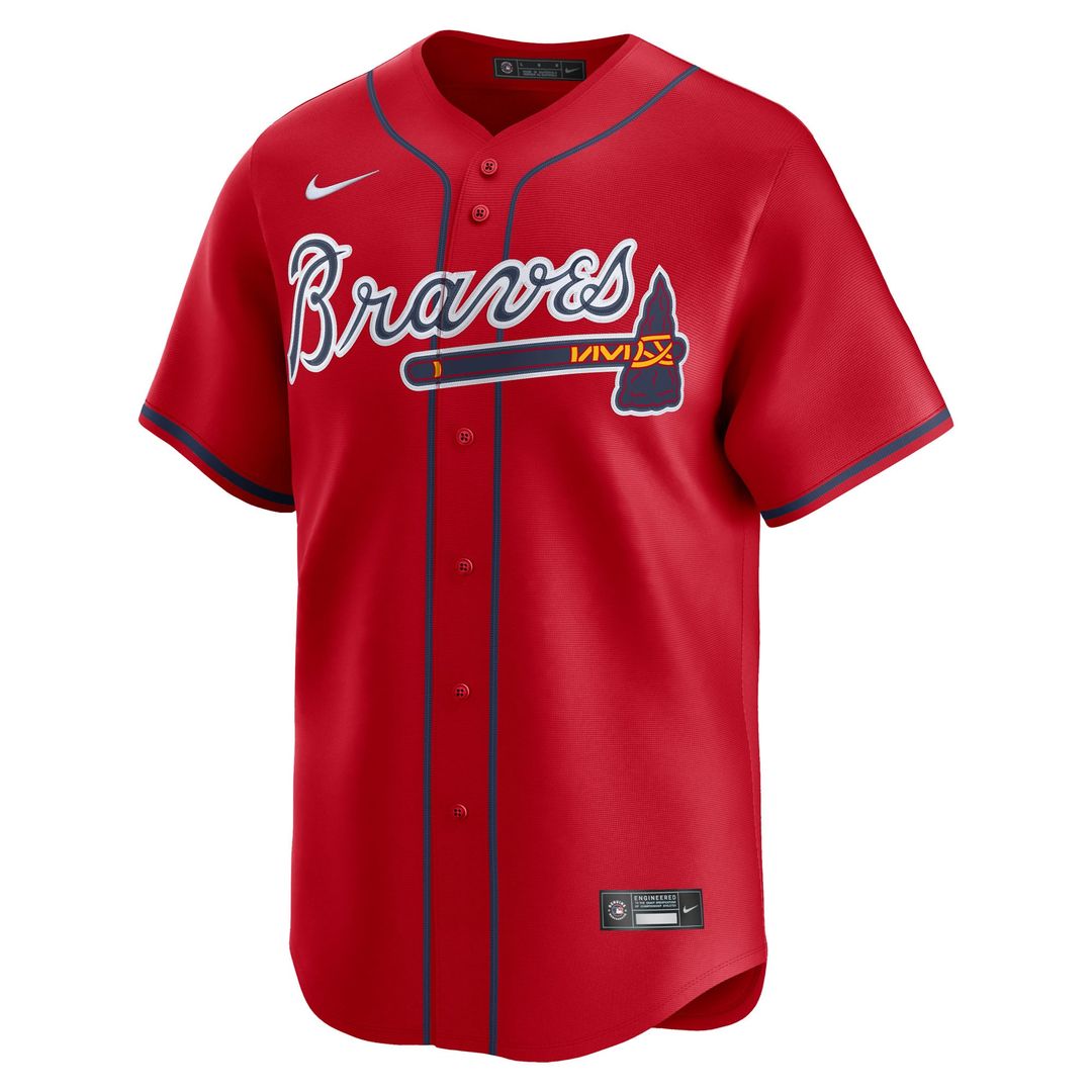 Atlanta Braves Red Alternate Limited Jersey