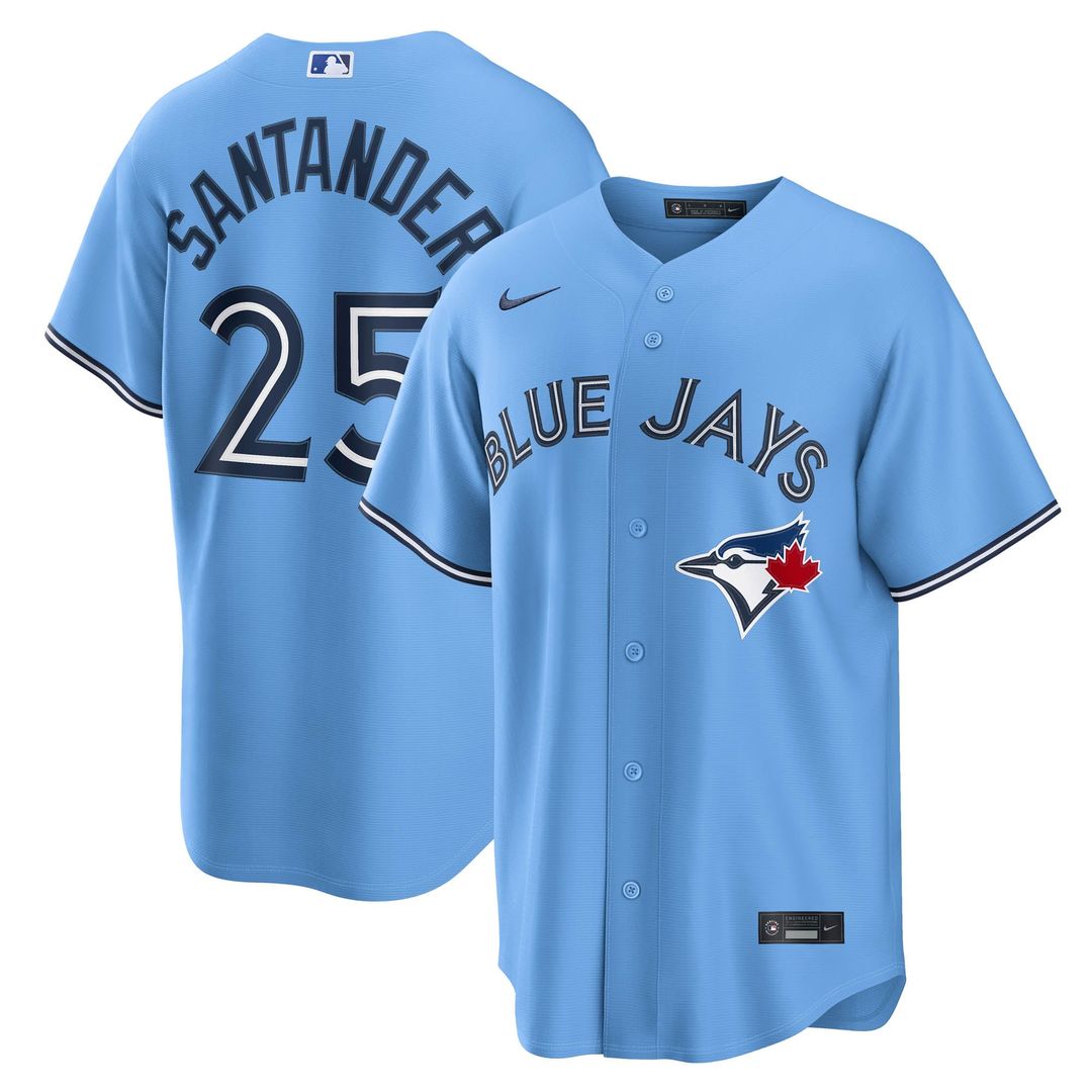 Toronto Blue Jays Anthony Santander Red Canada Day Replica Jersey