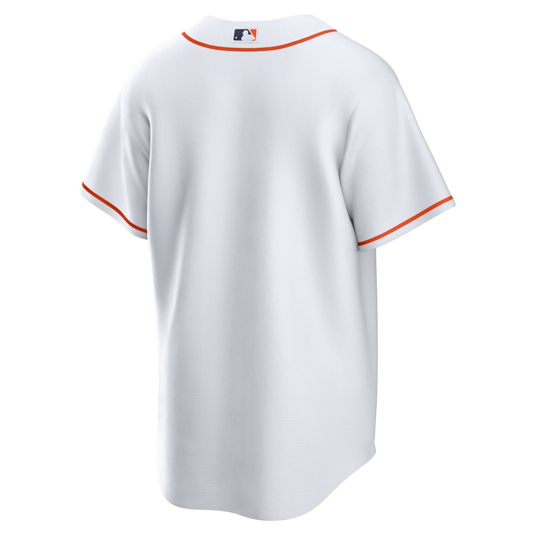 Houston Astros White Home Replica Team Jersey