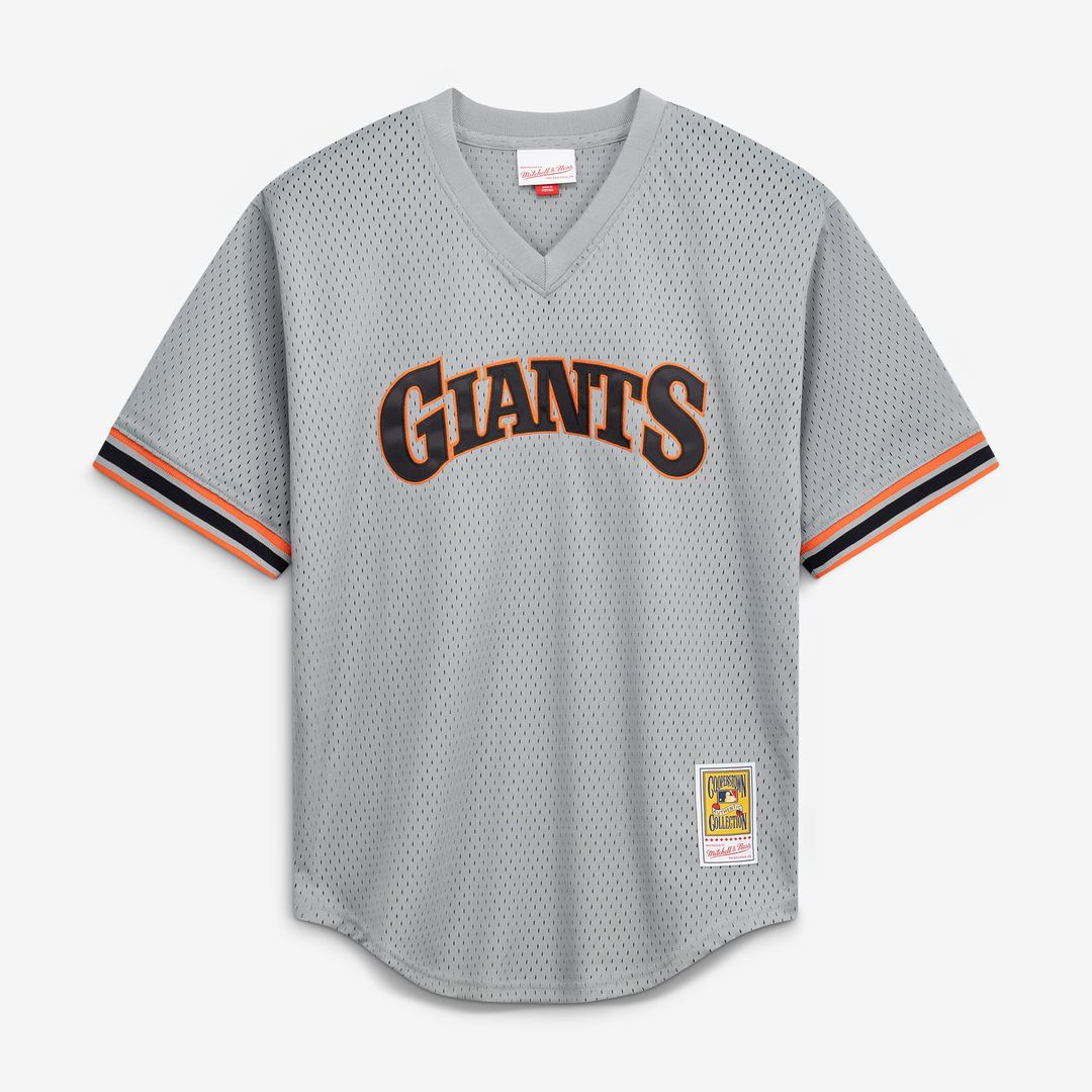 San Francisco Giants Will Clark Gray Authentic Batting Practice Jersey