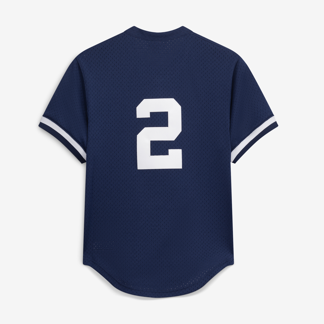 New York Yankees Derek Jeter Navy Authentic Batting Practice Jersey
