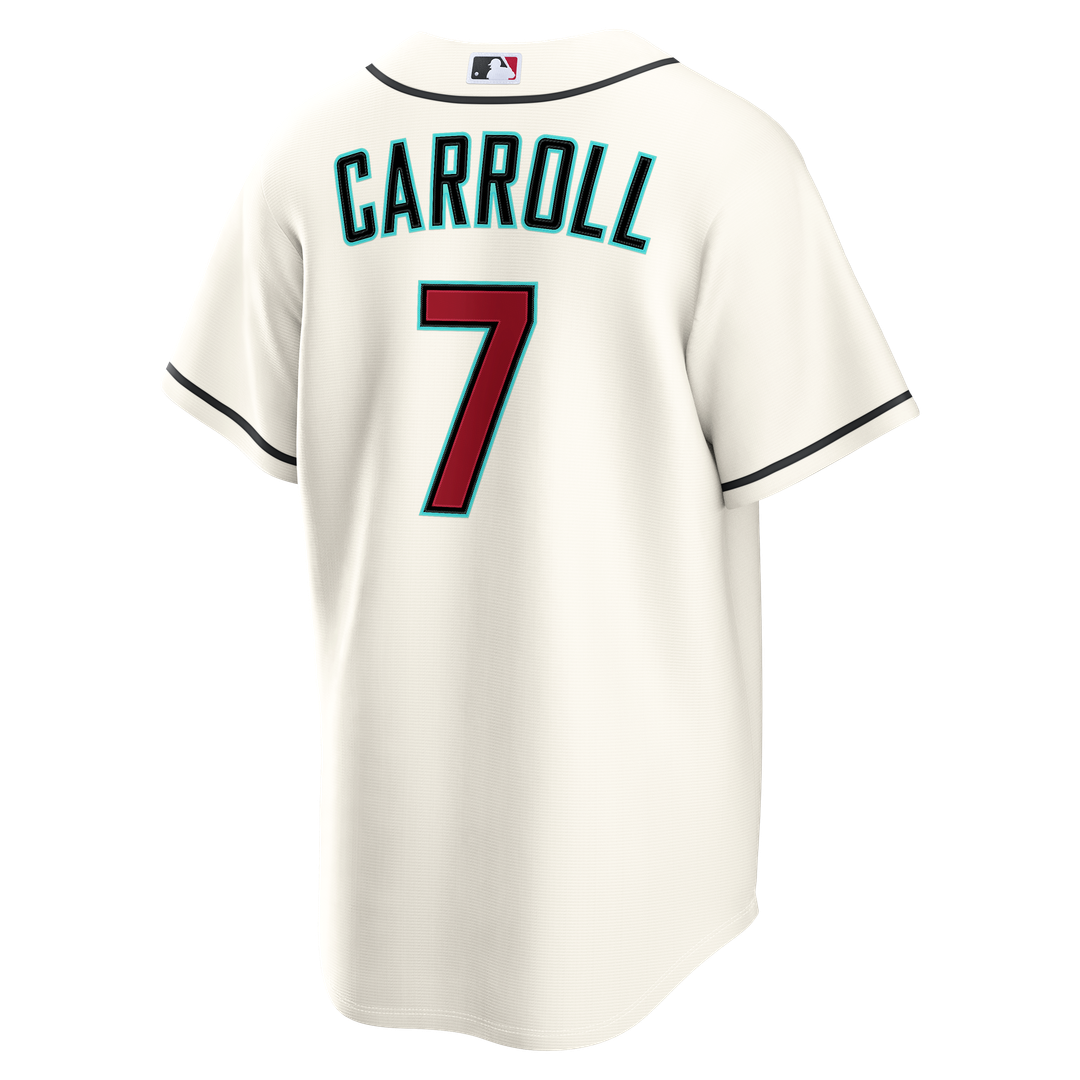 Arizona Diamondbacks Corbin Carroll Cream Home Replica Jersey