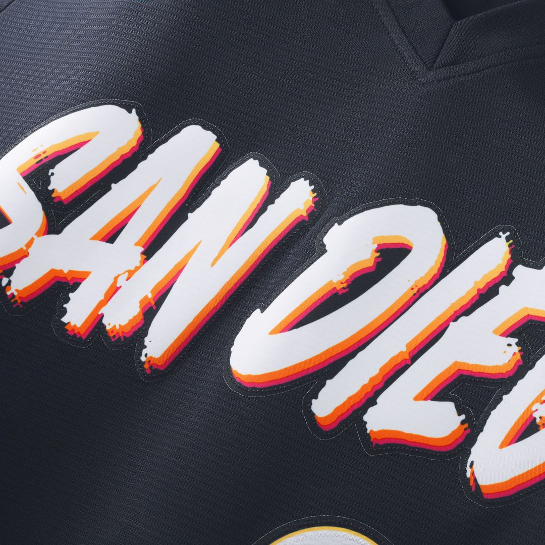 San Diego Padres Nick Pivetta Obsidian 2026 City Connect Stadium Jersey