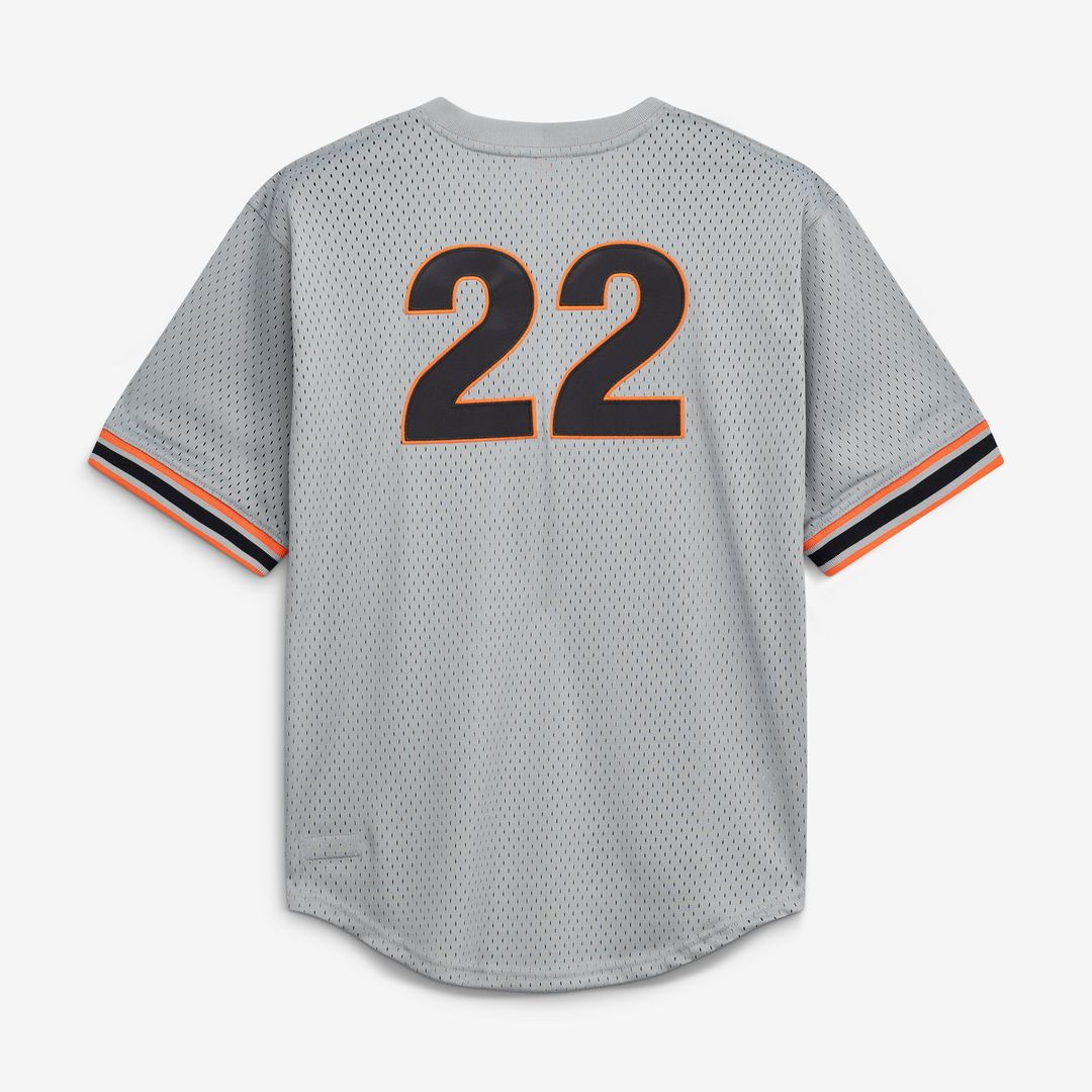 San Francisco Giants Will Clark Gray Authentic Batting Practice Jersey