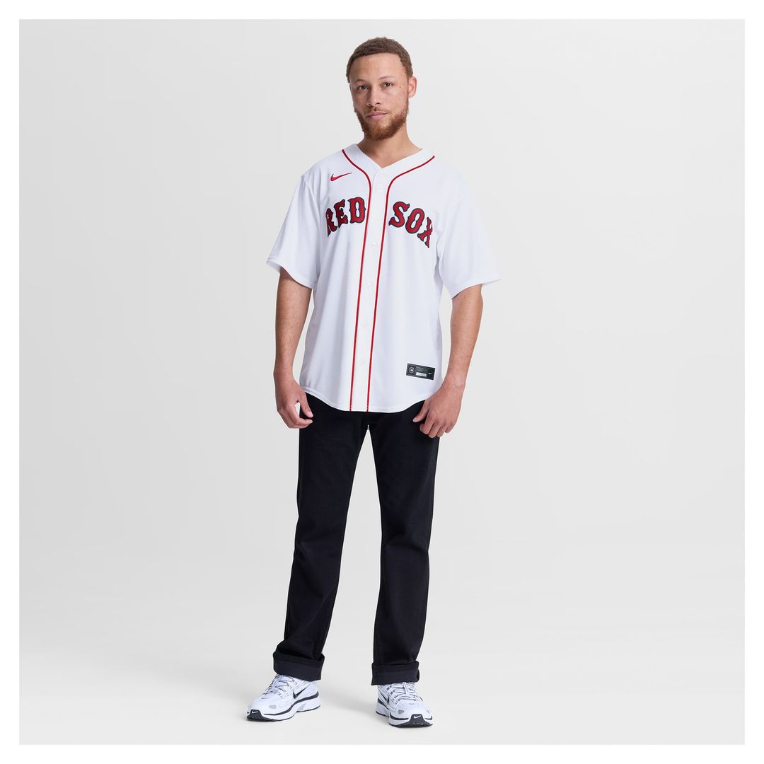 Boston Red Sox Jovani Moran White Home Replica Jersey