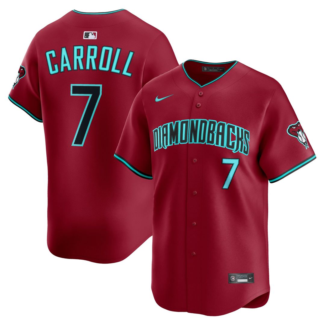 Arizona Diamondbacks Corbin Carroll Black Alternate Limited Player Jersey