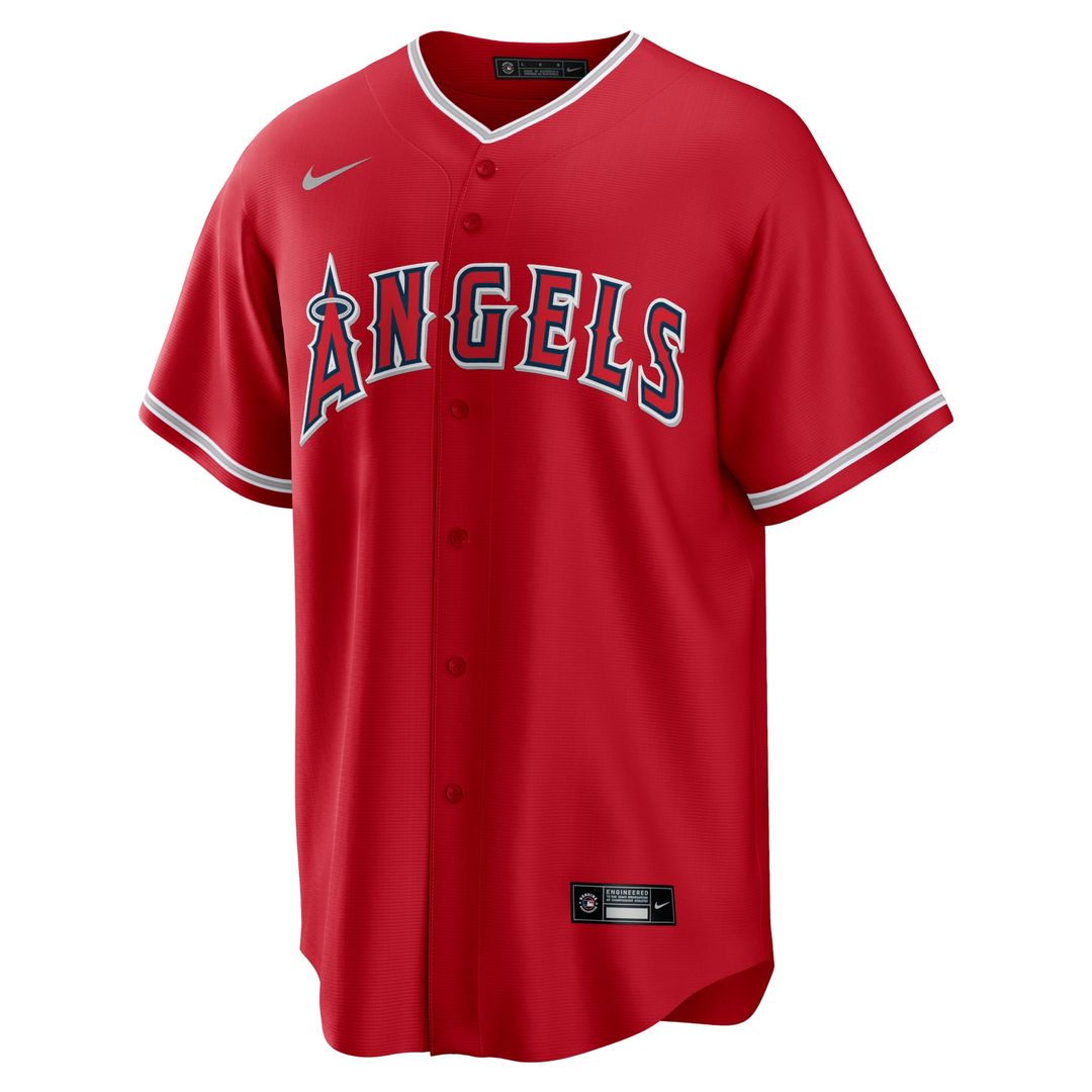 Los Angeles Angels White Home Replica Team Jersey