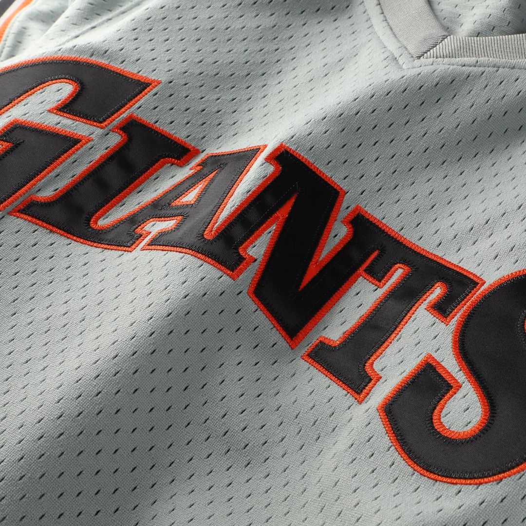 San Francisco Giants Will Clark Gray Authentic Batting Practice Jersey