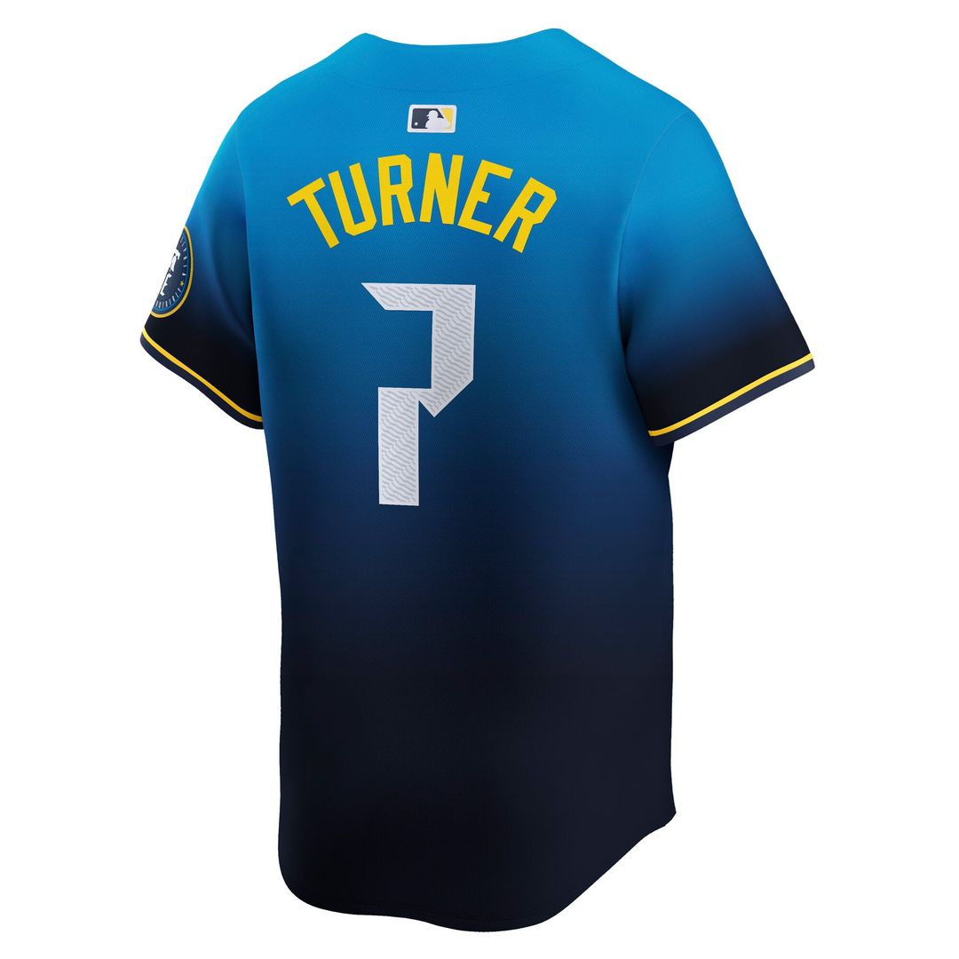 Philadelphia Phillies Trea Turner Blue City Connect Limited Player Jersey