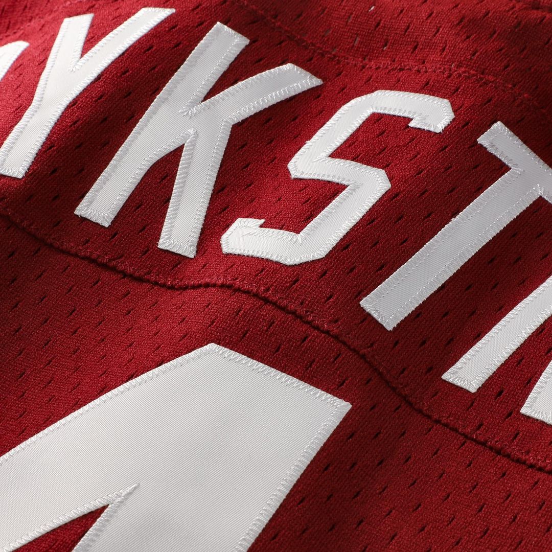Philadelphia Phillies Lenny Dykstra Scarlet Authentic Batting Practice Jersey