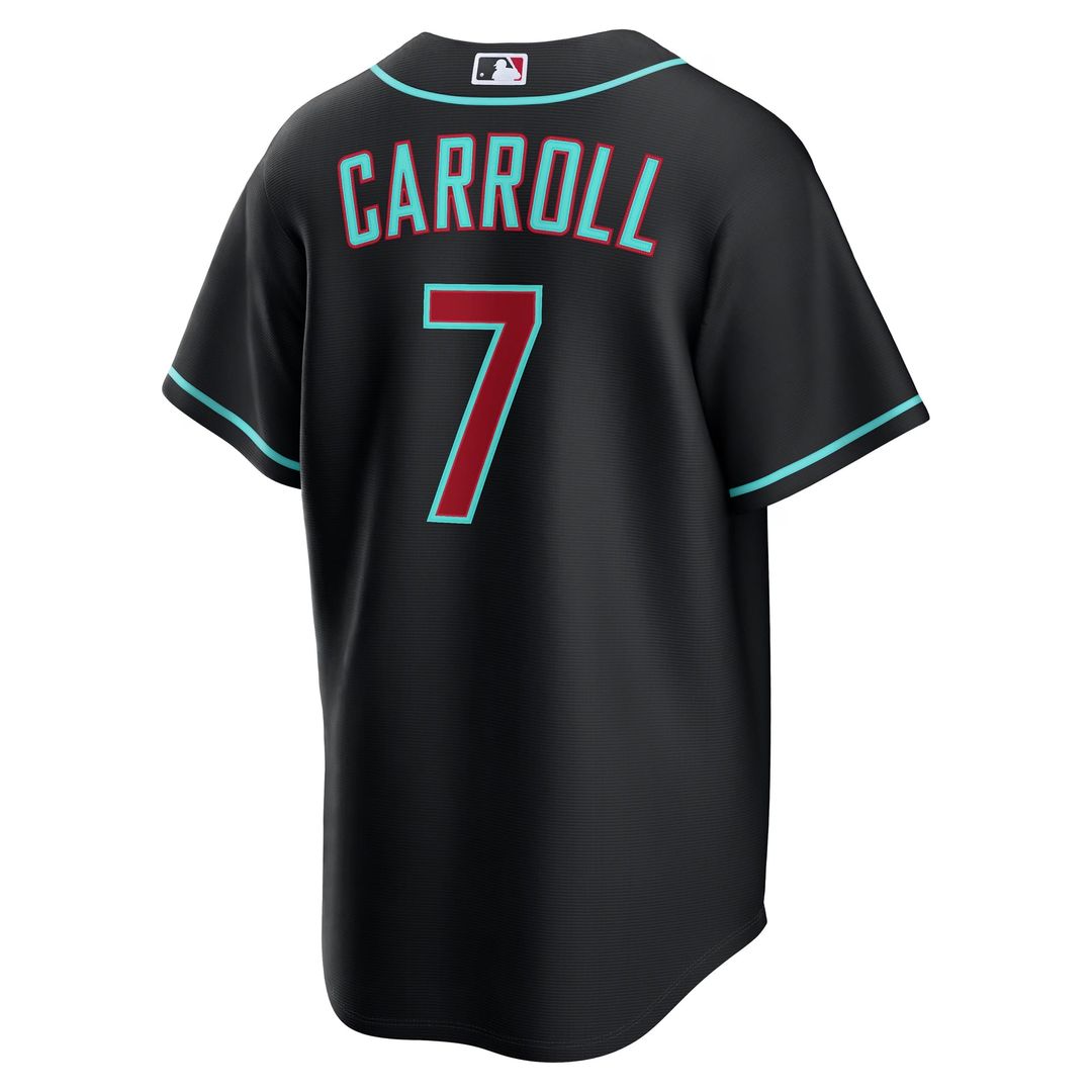 Arizona Diamondbacks Corbin Carroll Crimson Alternate 2 Replica Jersey