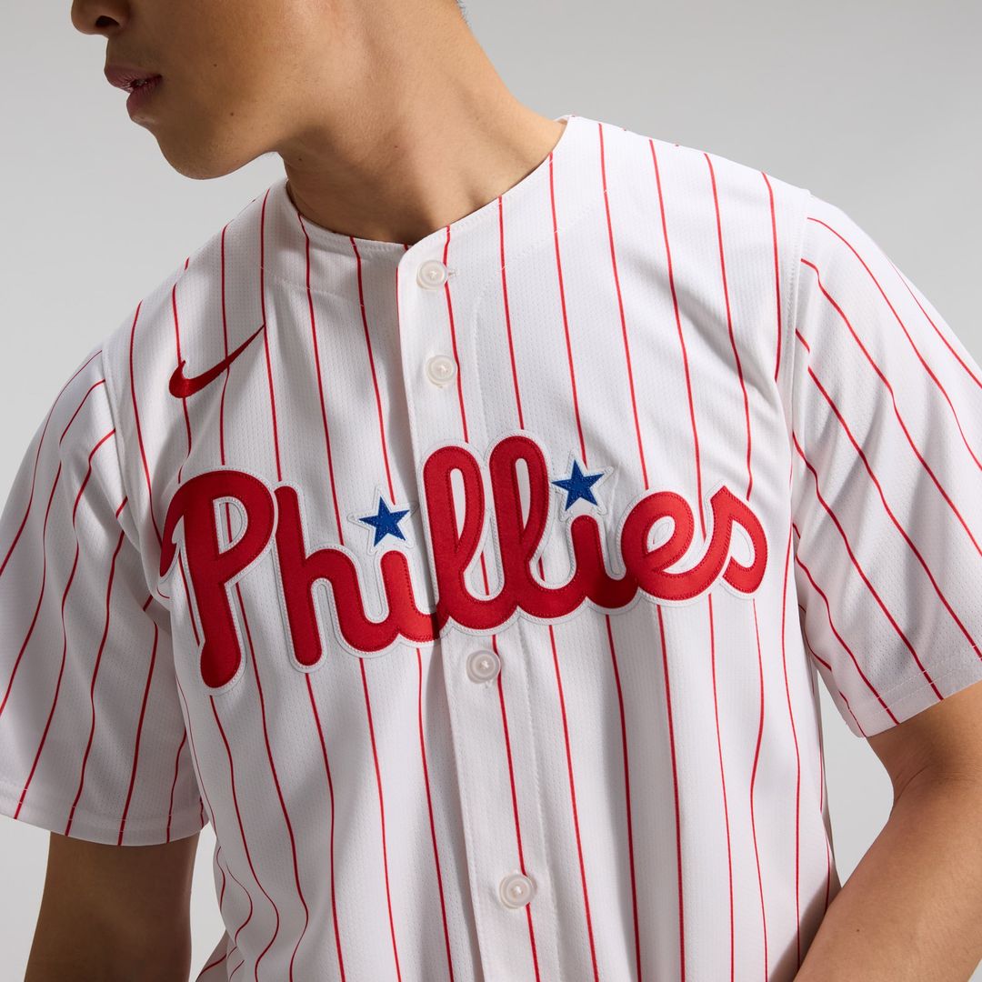 Philadelphia Phillies J.T. Realmuto White Home Limited Player Jersey