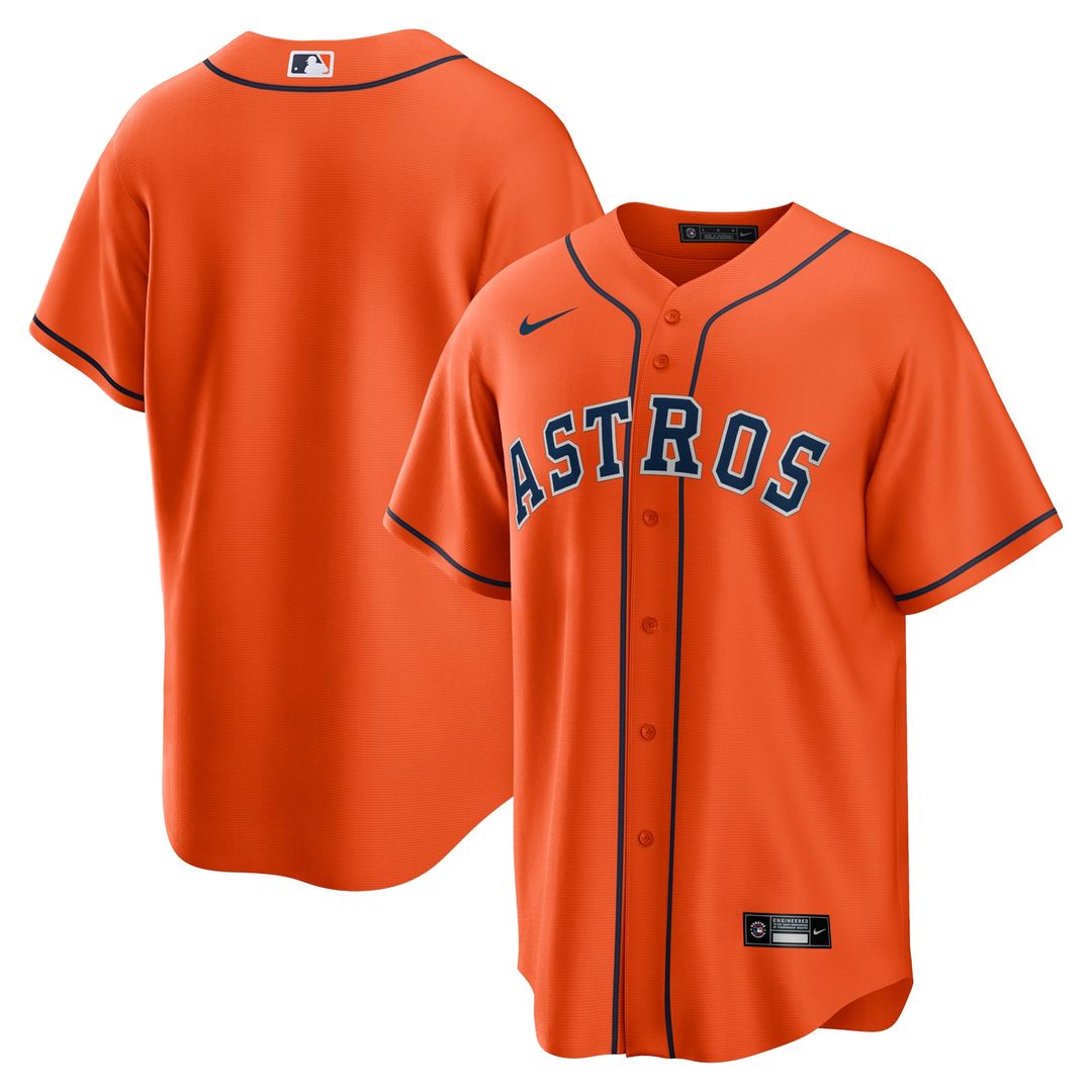 Houston Astros White Home Replica Team Jersey