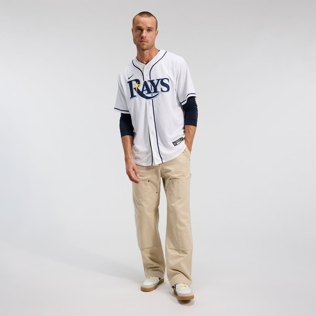 Tampa Bay Rays Yandy Díaz White Home Replica Jersey