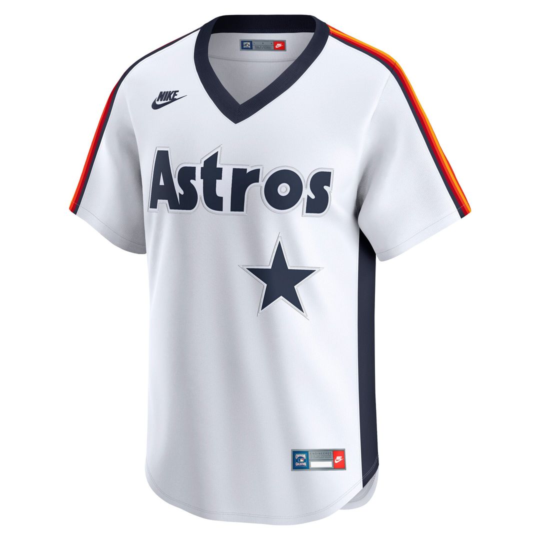 Houston Astros White Cooperstown Collection Limited Jersey