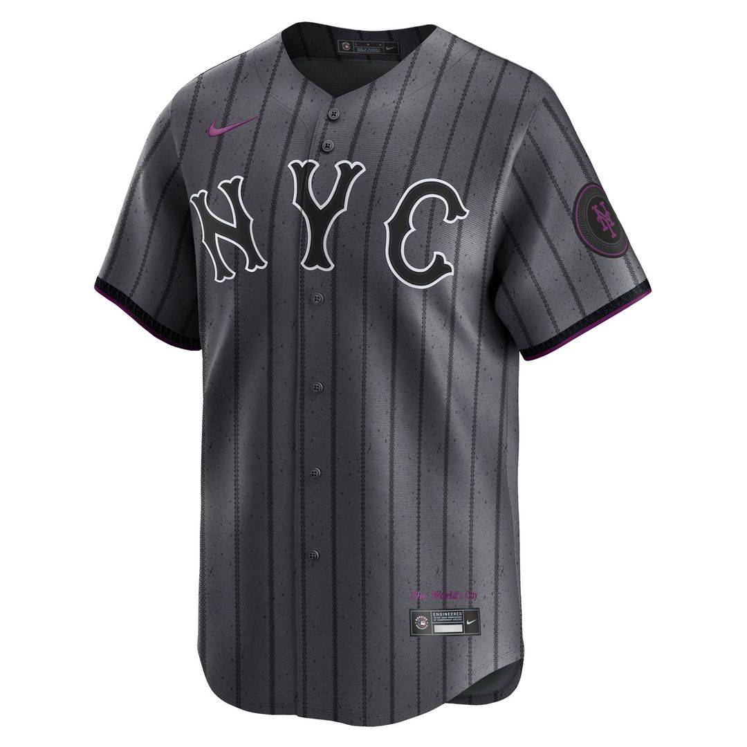 New York Mets Juan Soto Gray City Connect Limited Player Jersey