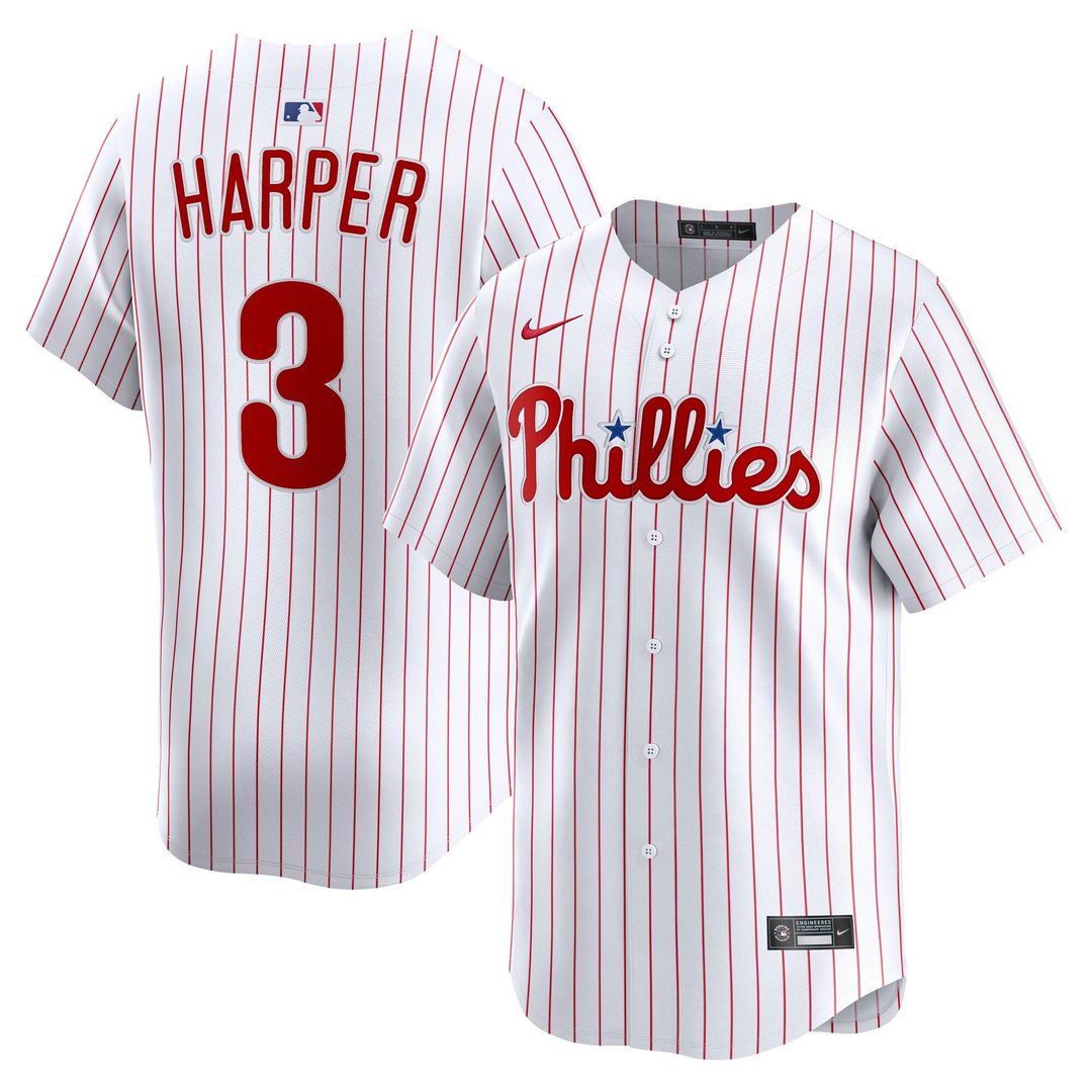 Philadelphia Phillies Bryce Harper Light Blue Alternate Limited Player Jersey