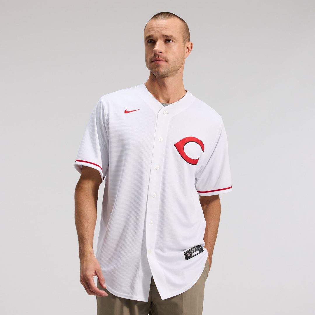 Cincinnati Reds Elly De La Cruz White Alternate 2 Replica Jersey
