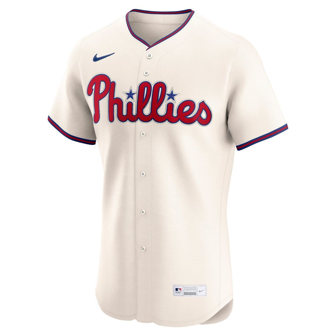Philadelphia Phillies White Home Elite Jersey