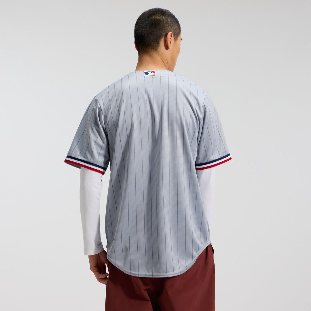 Minnesota Twins Gray Road Replica Team Jersey