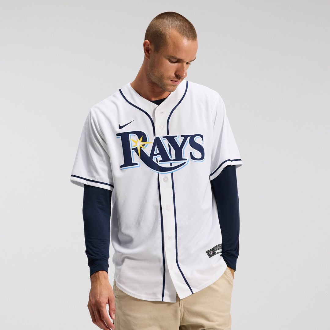 Tampa Bay Rays Yandy Díaz White Home Replica Jersey