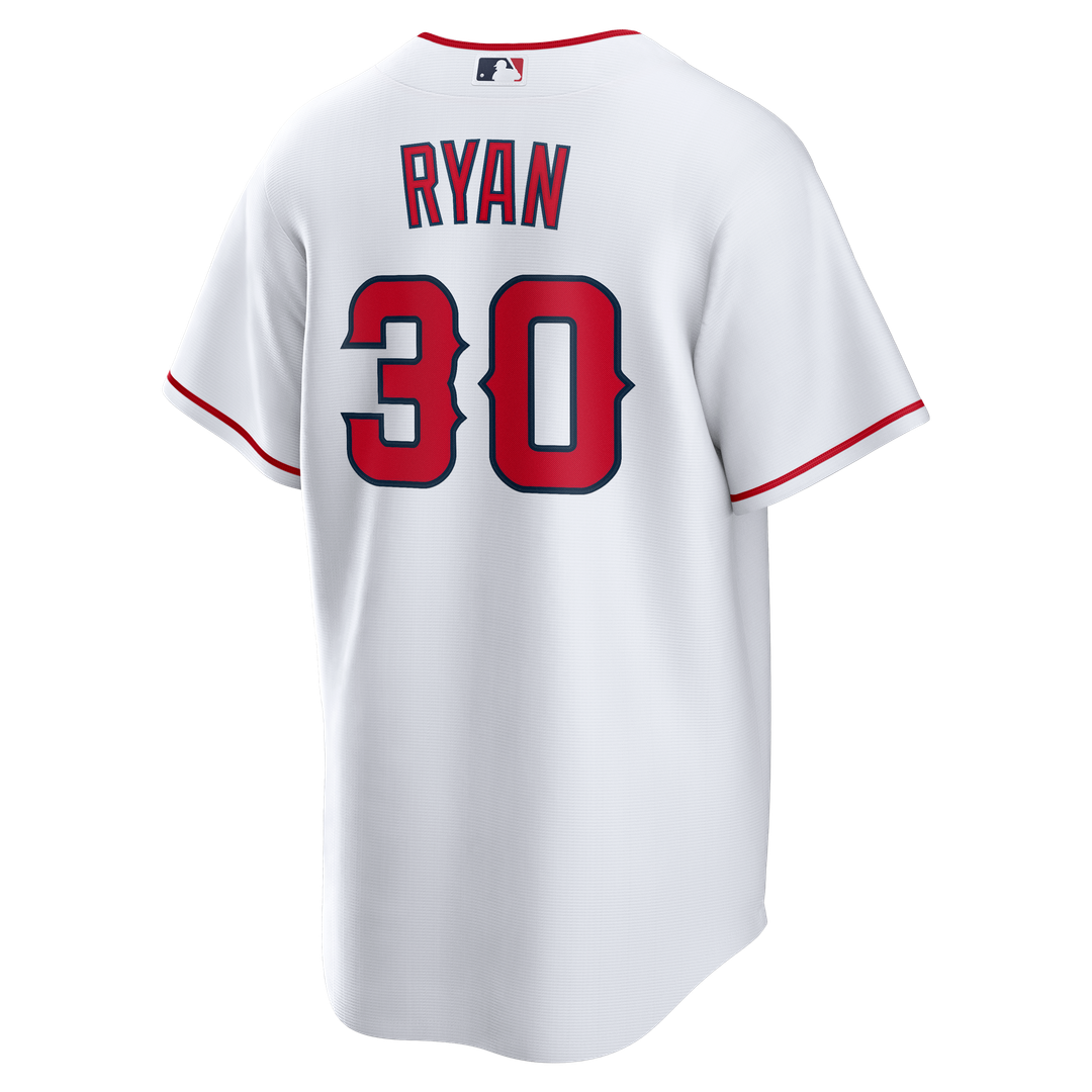 Los Angeles Angels Nolan Ryan White Home Retired Player Replica Jersey