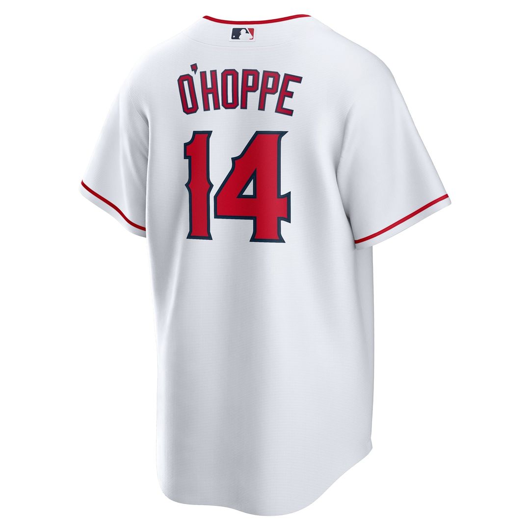 Los Angeles Angels Logan O'Hoppe White Home Replica Jersey