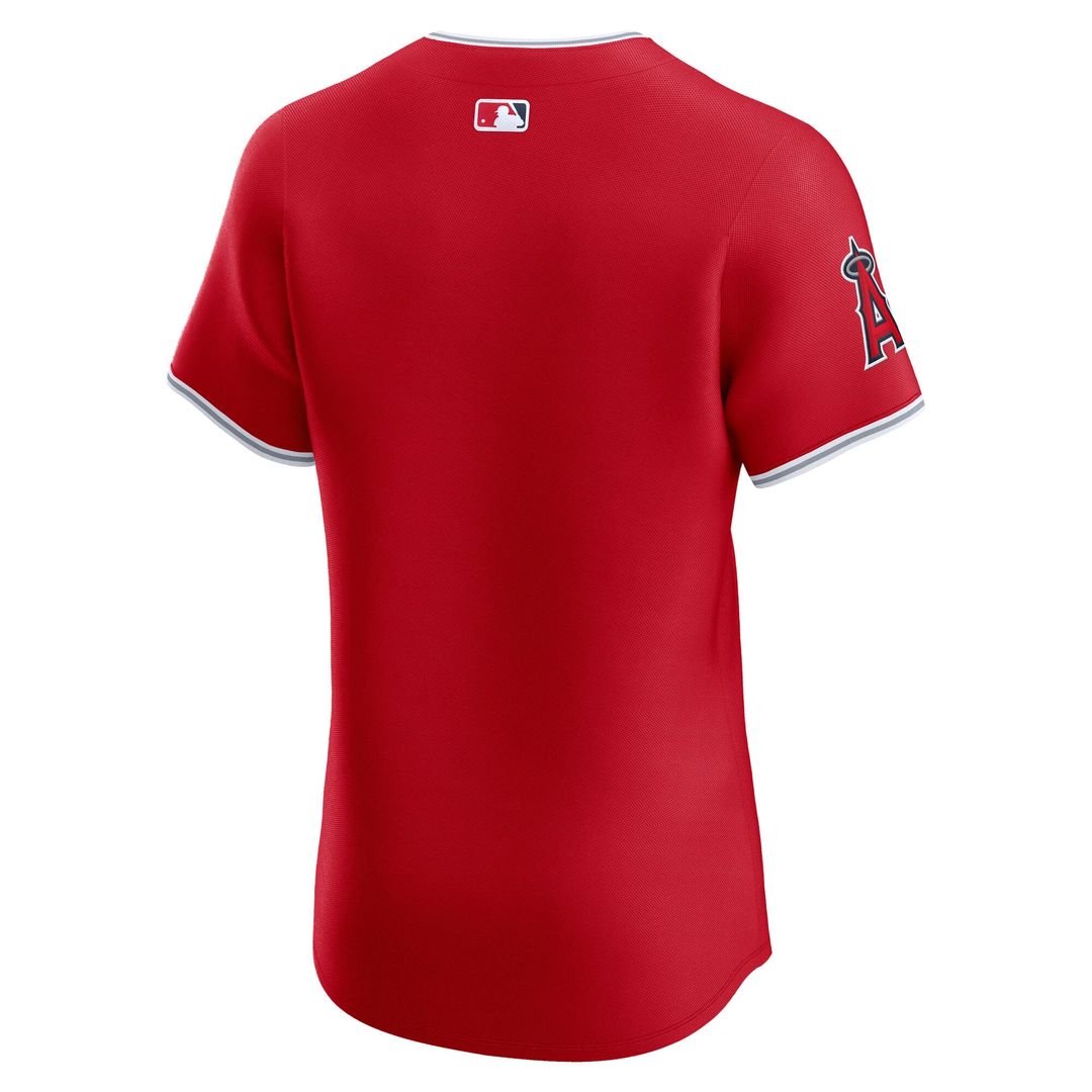 Los Angeles Angels White Home Elite Jersey