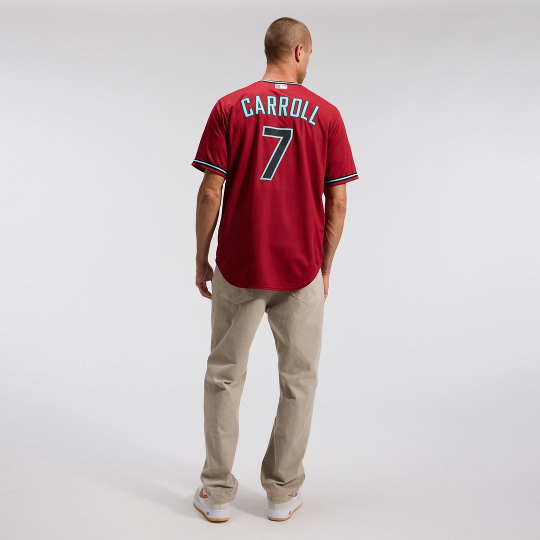 Arizona Diamondbacks Corbin Carroll Crimson Alternate 2 Replica Jersey