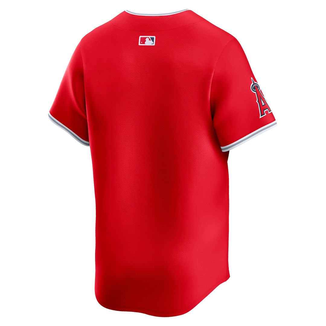 Los Angeles Angels White Home Limited Jersey