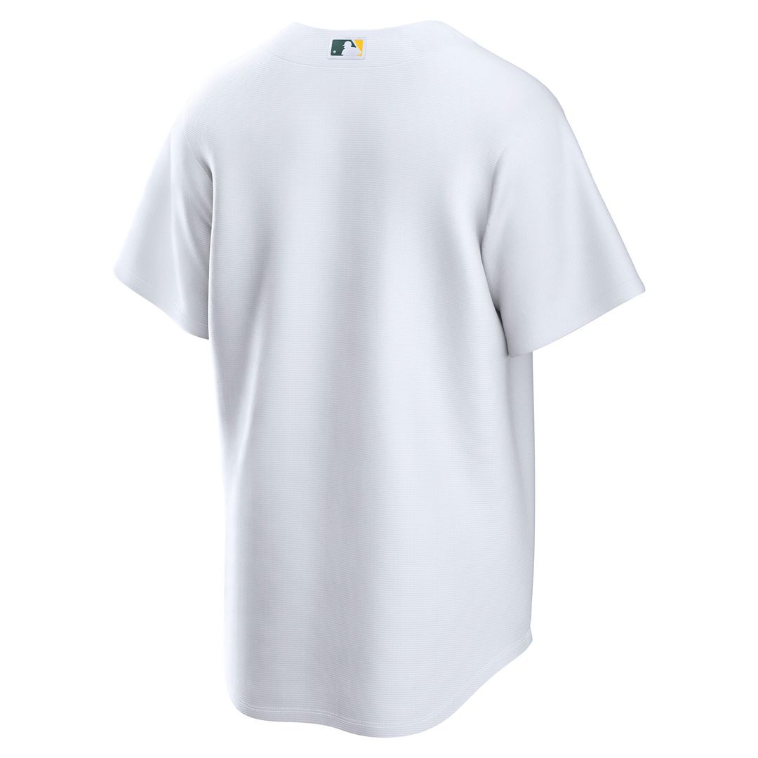 Athletics White Home Replica Jersey