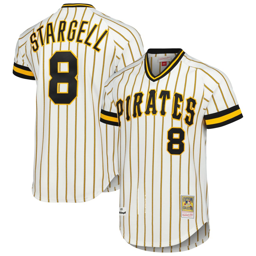 Pittsburgh Pirates Willie Stargell Gold 1979 Throwback Authentic Jersey