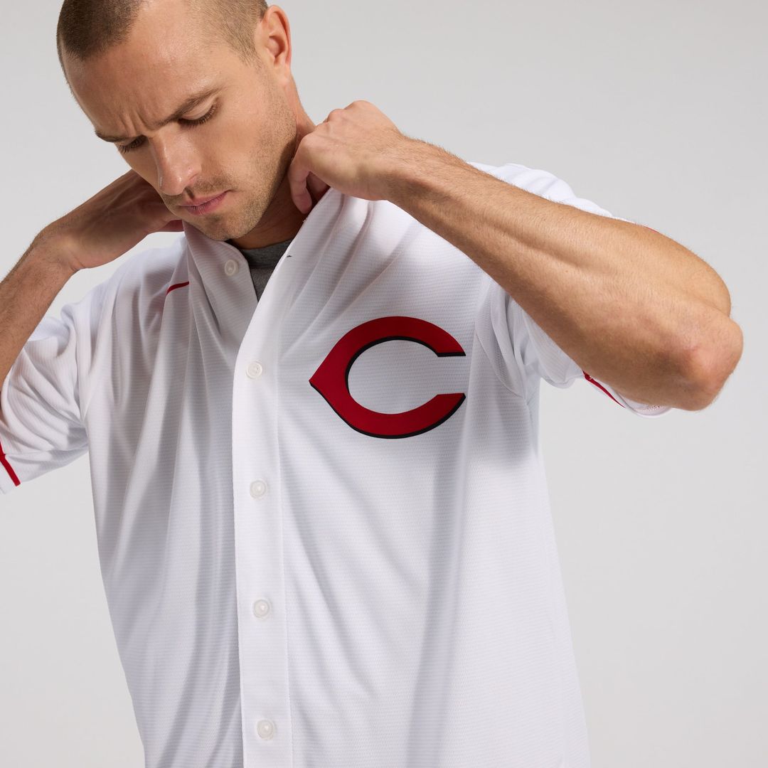 Cincinnati Reds Elly De La Cruz White Alternate 2 Replica Jersey
