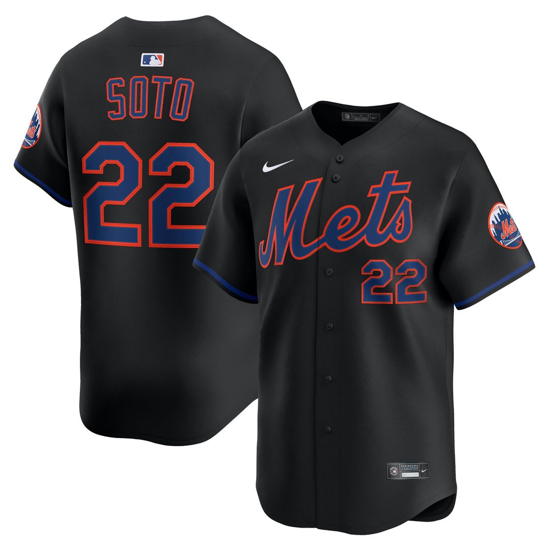 New York Mets Juan Soto Gray Road Limited Player Jersey