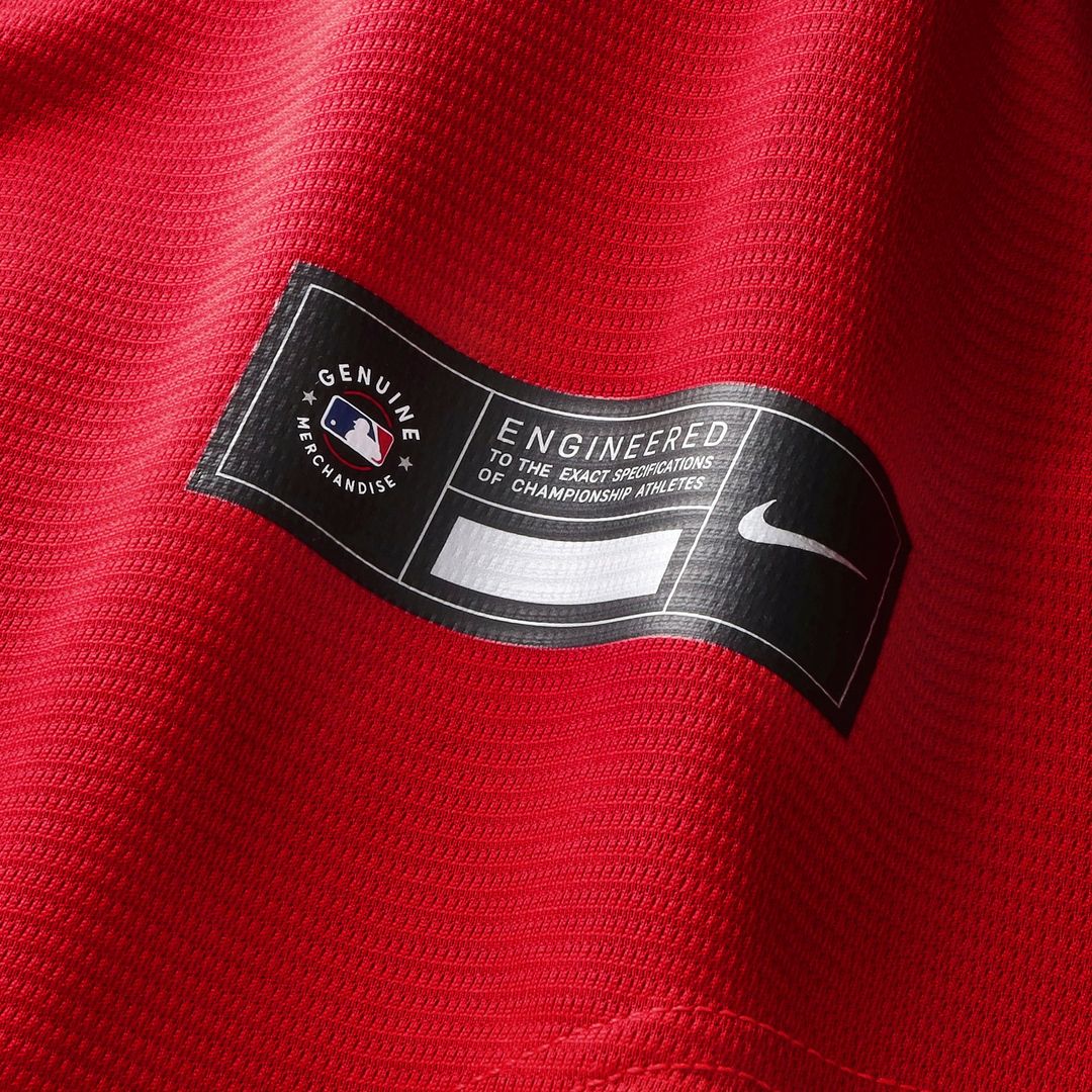 England National Team x MLB Red Stadium Replica Jersey
