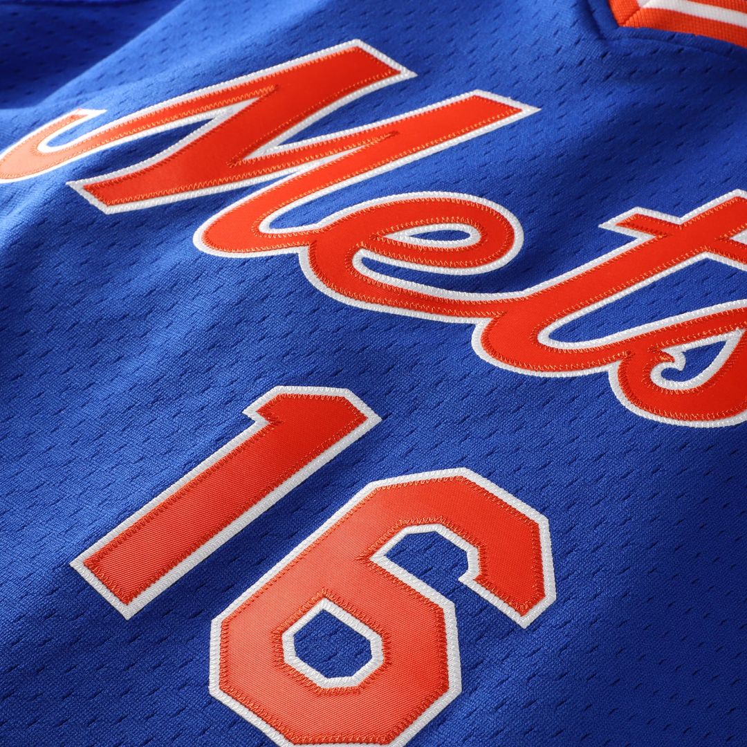 New York Mets Dwight Gooden Royal Authentic Batting Practice Jersey